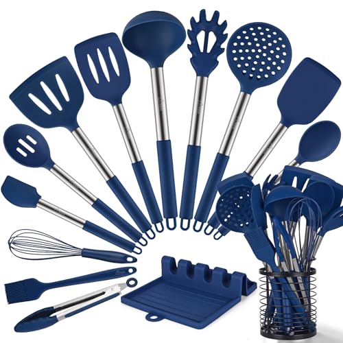 Cobalt Blue Kitchen Utensils