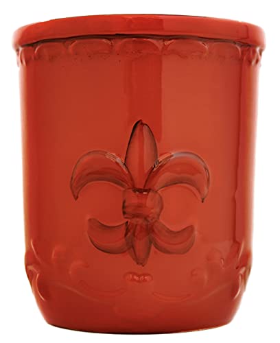 Fleur De Lis Kitchen Utensil Holder