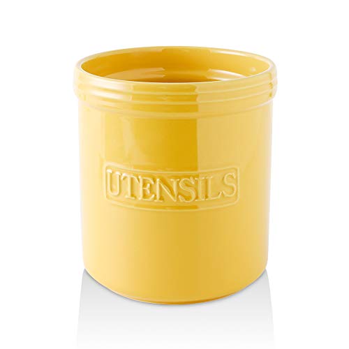 Kitchen Utensil Holder Yellow