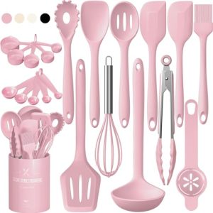 Kitchen Utensils Set Pink