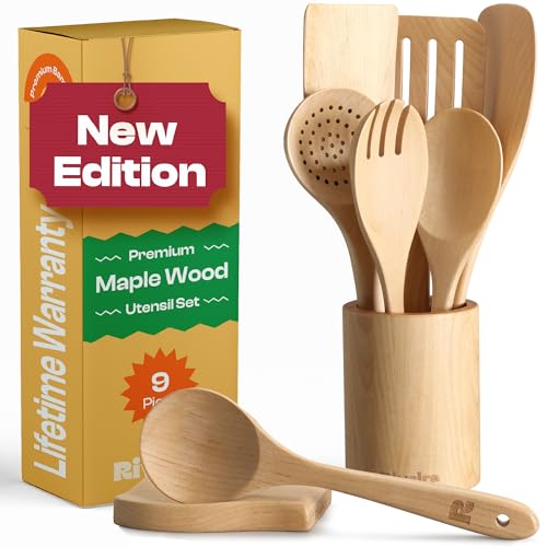 Maple Wood Kitchen Utensils