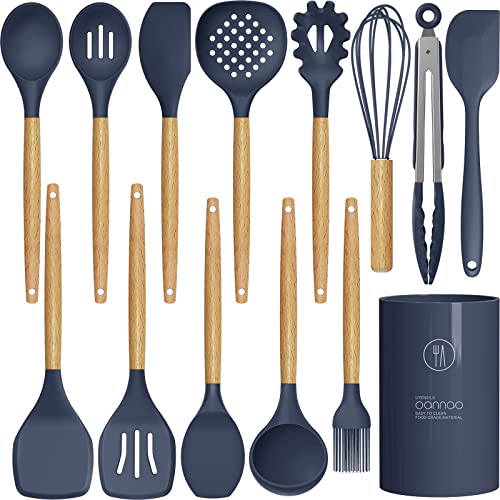 Navy Blue Kitchen Utensils