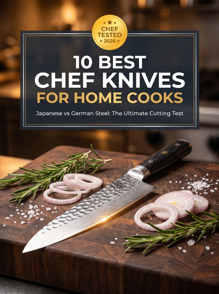 10 Best Chef Knives for Home Cooks Guide