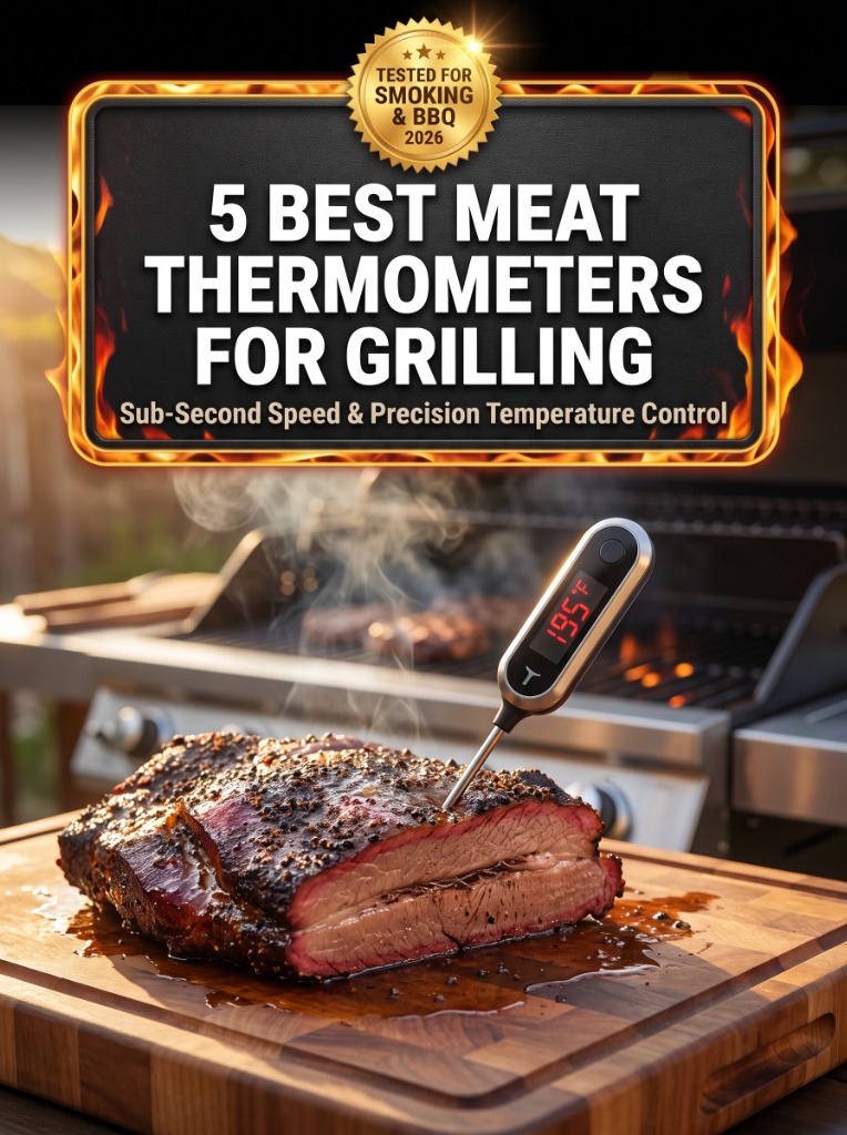 Top 5 Instant Read Meat Thermometers for Grilling Guide