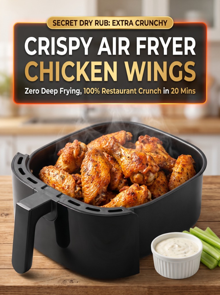 Crispy Air Fryer Chicken Wings Recipe
