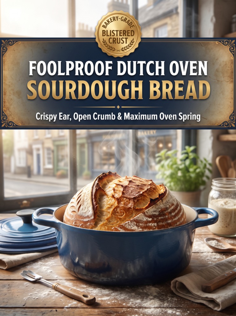 Foolproof Dutch Oven Sourdough Bread Recipe